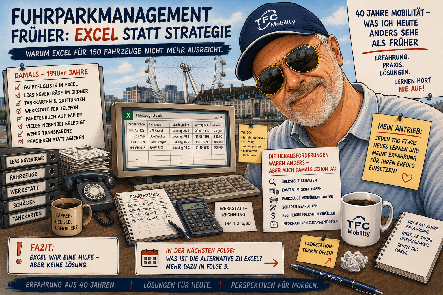Teil 2: 40 Jahre Mobilität – Fuhrparkmanagement neu gedacht