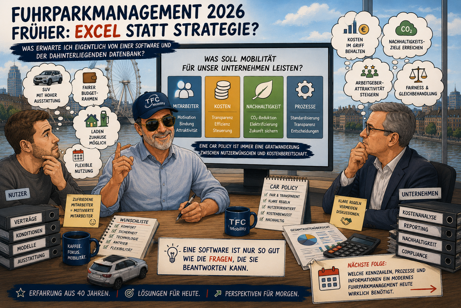 Teil 4: 40 Jahre Mobilität – Fuhrparkmanagement neu gedacht